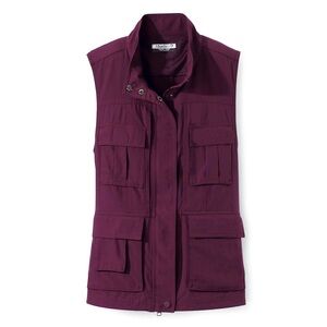 NWOT Magellan’s Women's RFID Traveler's Vest, Nylon 15 Pockets Zip Front
